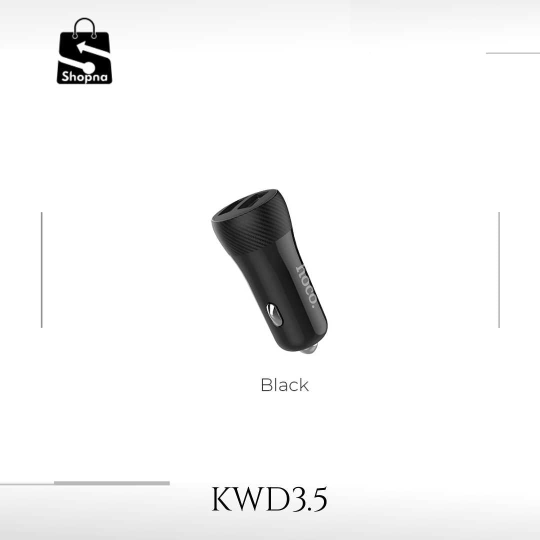 hoco. Car charger «Z21 Ascender» dual USB 3.4A | Shopna Online Store .