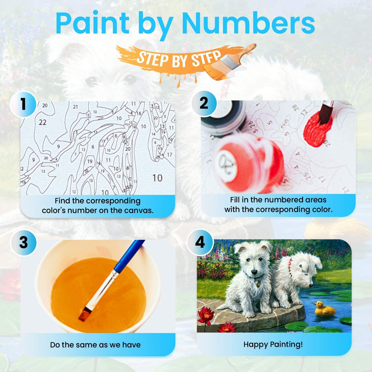 Painting by Numbers for Adults Kids | Shopna Online Store .
