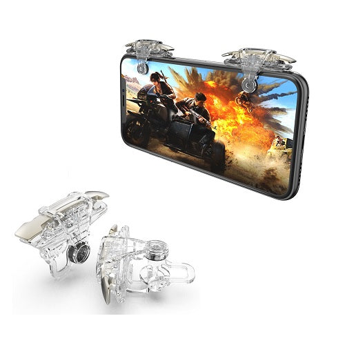 USAMS PUBG Mobile Game Controller Trigger Shooter Joystick -IPhone & Android | Shopna Online Store .