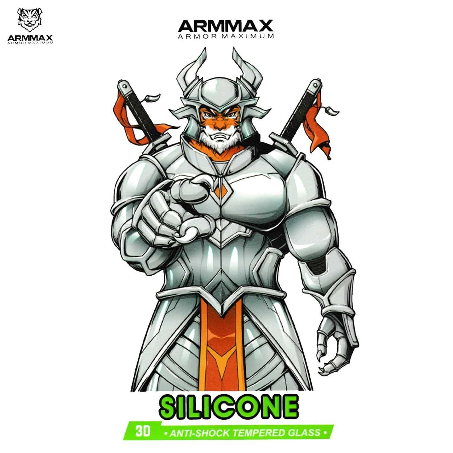ARMMAX iPhone 11 Pro Max Silicone 3D Anti-Shock Tempered Screen Protector | Shopna Online Store .