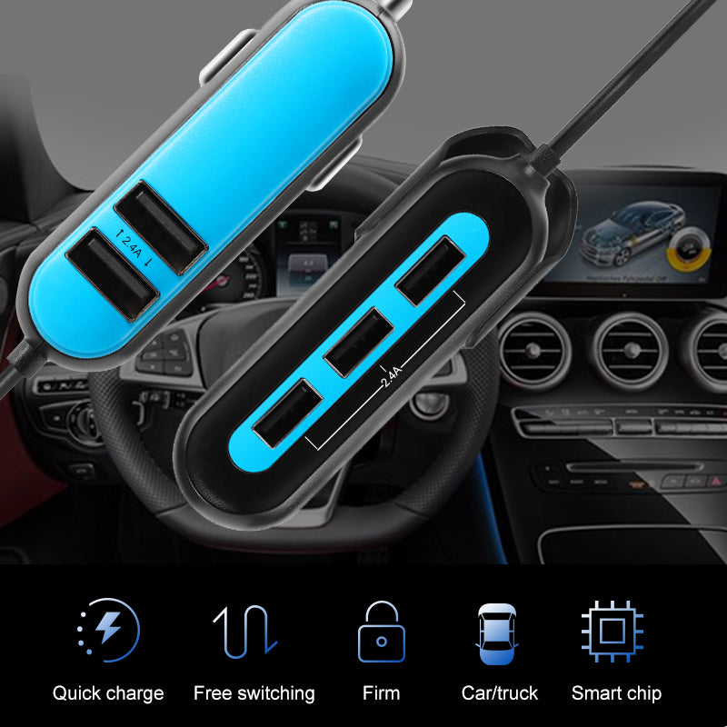 Extra USB Ports Mobile For Car | Shopna Online Store .