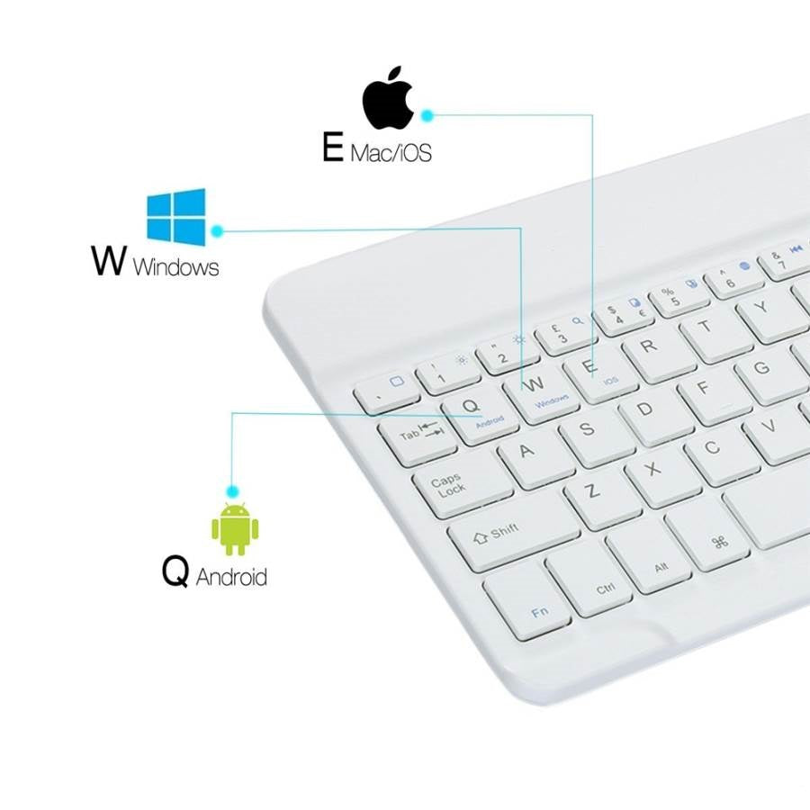 Ultra‑Thin Bluetooth Keyboard Arabic Android ,iOS and Windows | Shopna Online Store .