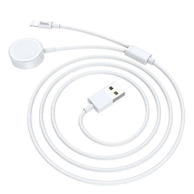 hoco. Cable USB to Lightning “U69 2-in-1” with wireless charger | Shopna Online Store .