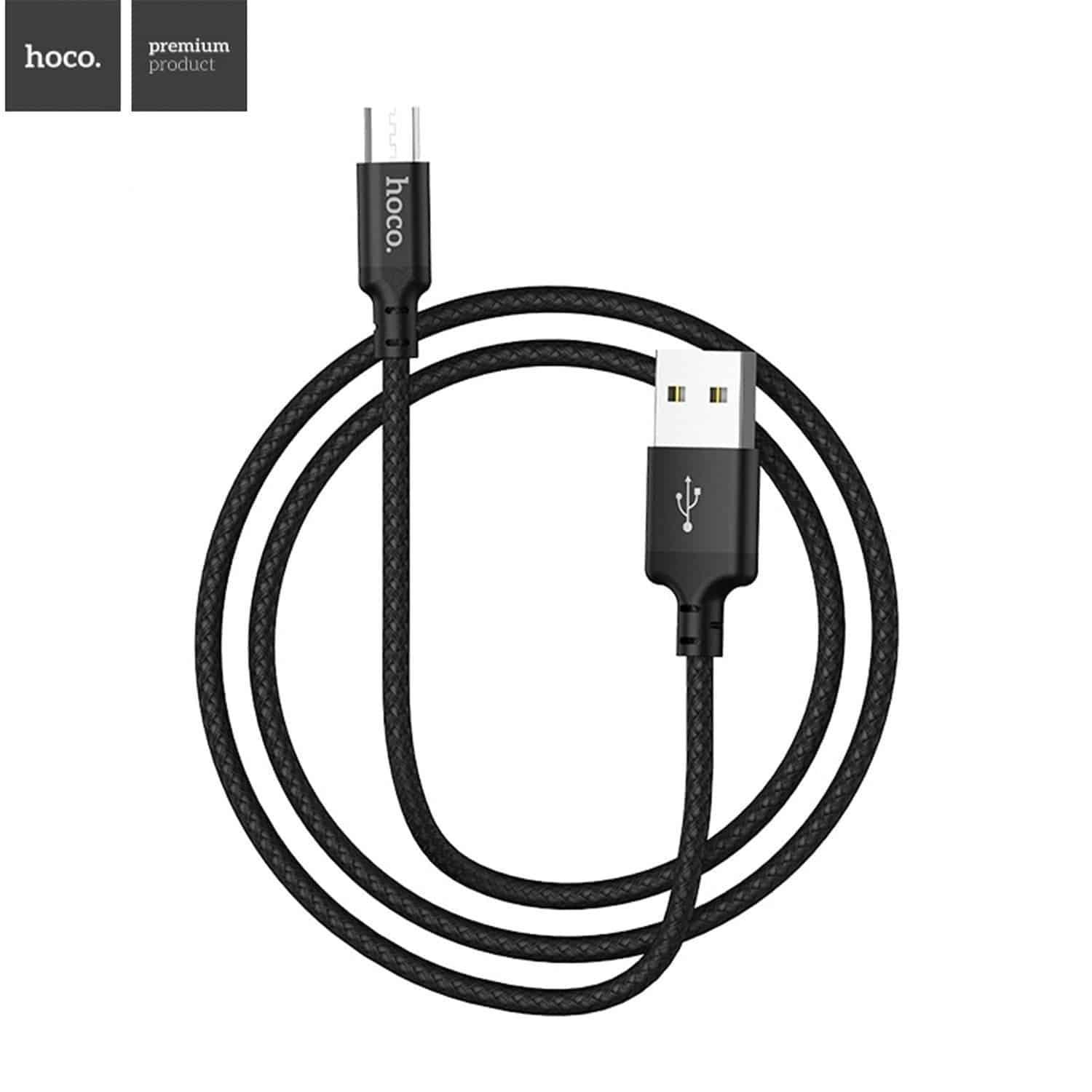 hoco. Cable «X14 Times speed» charging data Micro-USB | Shopna Online Store .