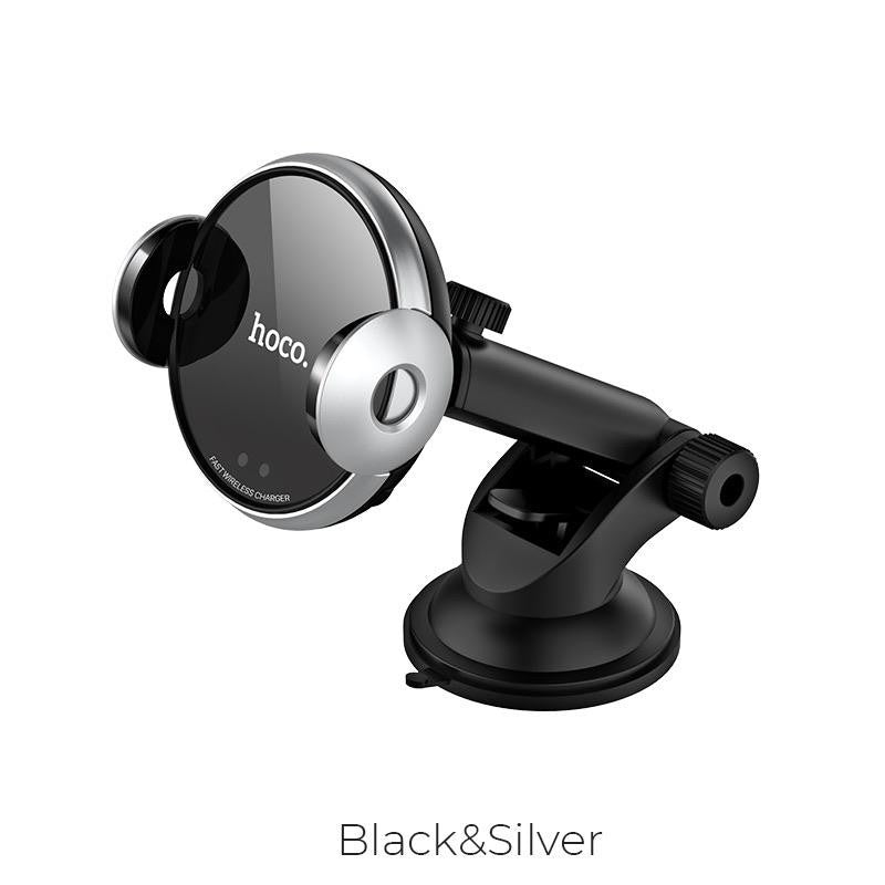 hoco. Car wireless charger «CA48» air outlet and dashboard mount | Shopna Online Store .