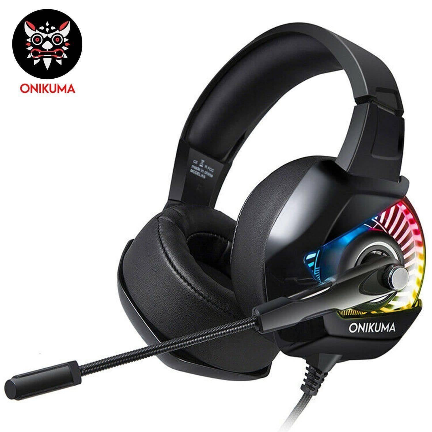 ONIKUMA K6 Gaming Headset with RGB Light | Shopna Online Store .